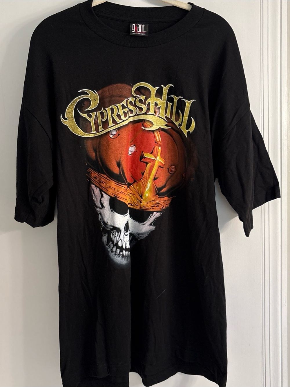 Cypress Hill 2002 Stoned Raiders Tour Vintage Black Graphic Tee Mens size XL